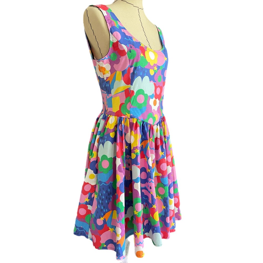NWT Nooworks Mini Misty Summer Daze Dress Floral With Pockets Medium